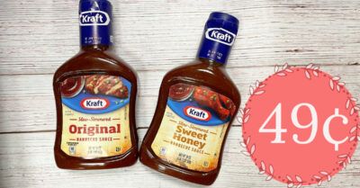 kraft barbecue sauce kroger krazy