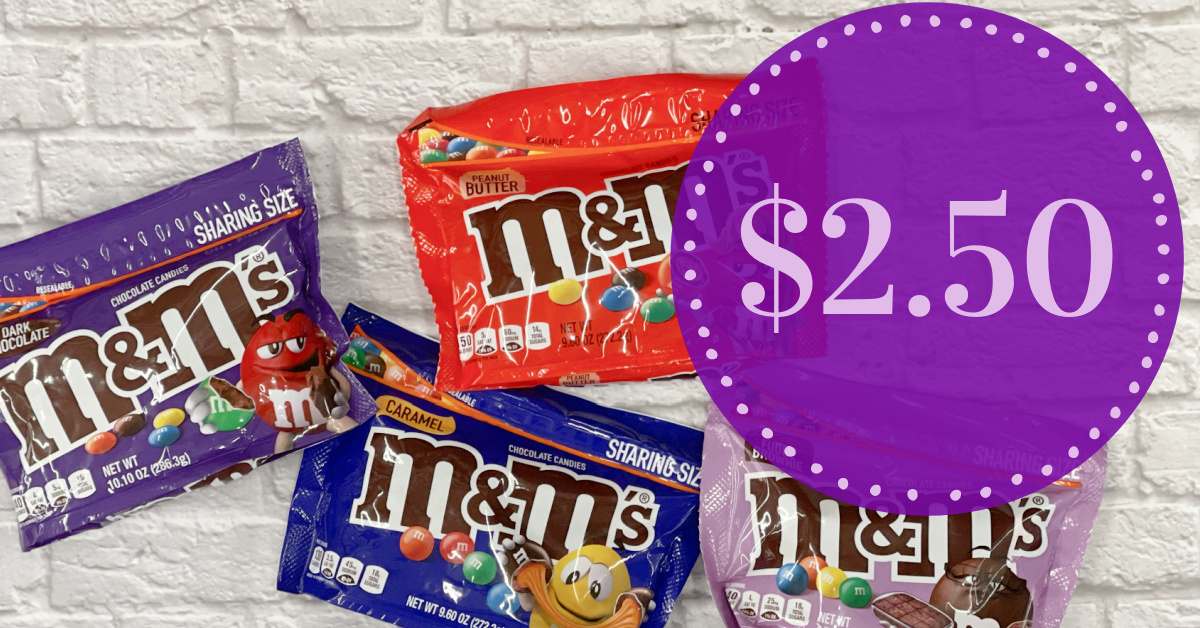 M&M'S Dark Chocolate Candy Sharing Size Bag, 10.1 oz - Kroger