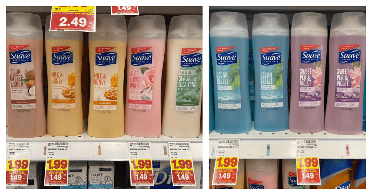 Suave Body Wash Kroger 