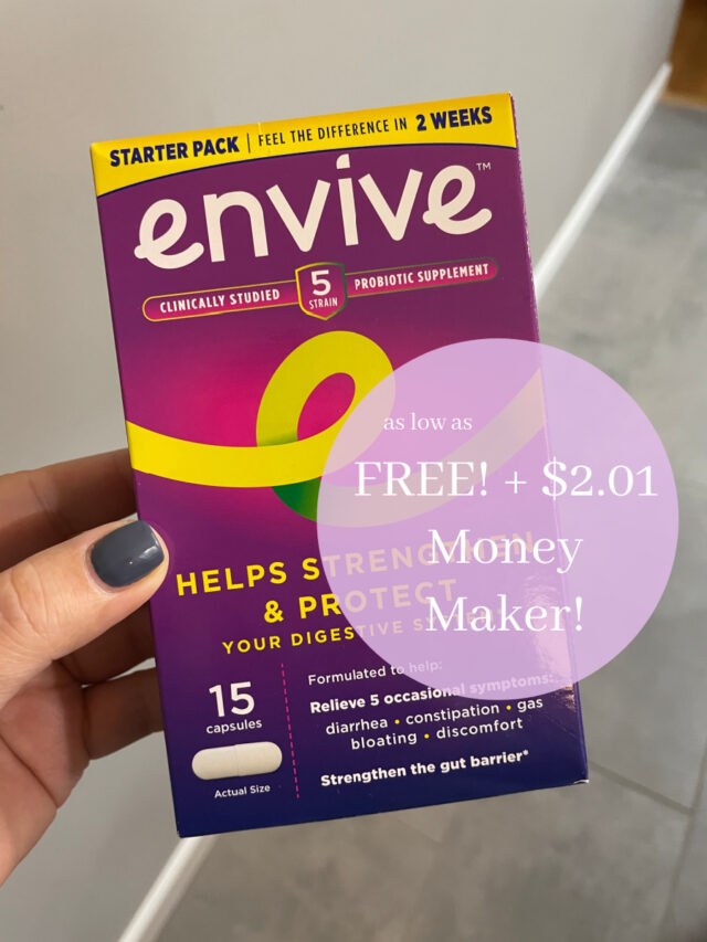 Envive Probiotics are as low as FREE + $2.01 Money Maker at Kroger!