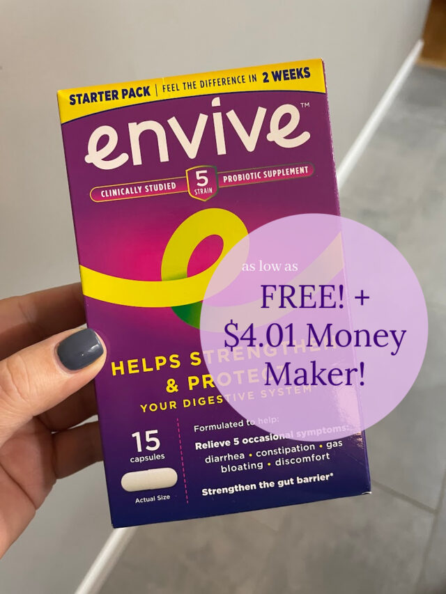 Envive Probiotics are as low as FREE + $4.01 Money Maker at Kroger!