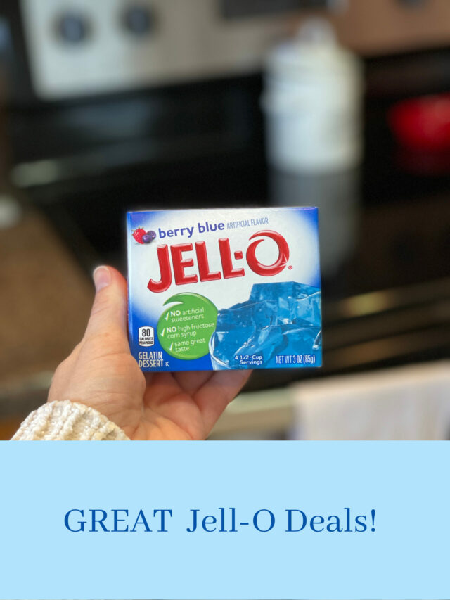 Jell-O Gelatin and Pudding Boxes are as low as $0.74 each at Kroger!