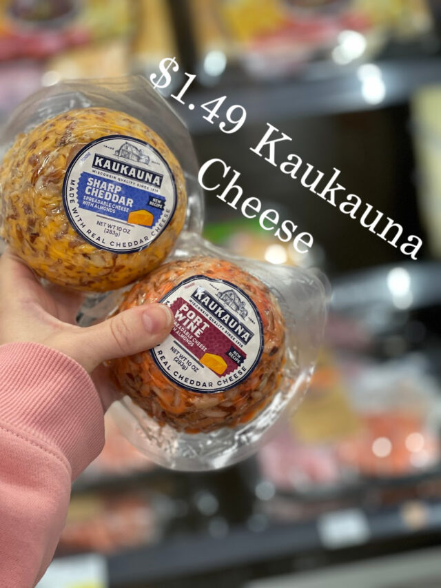 Kaukauna Cheese is JUST $1.49 at Kroger! (Reg Price $5.49)