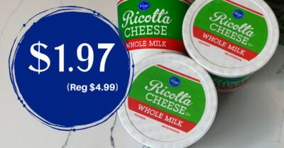 Kroger Ricotta Cheese Kroger Krazy