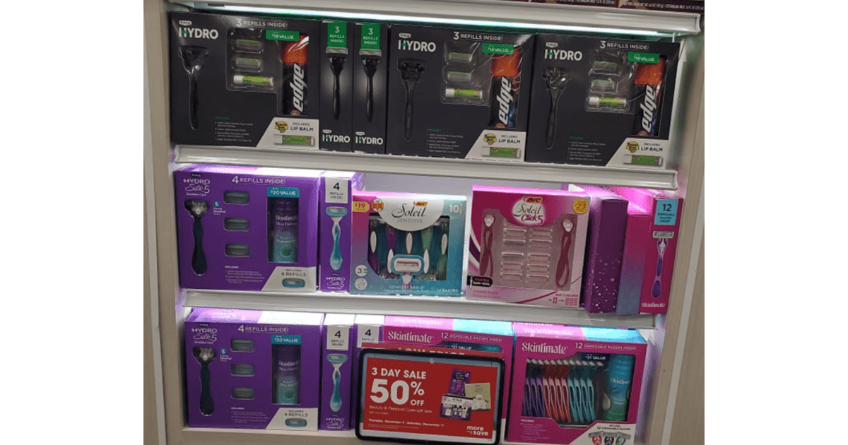 Schick Razor Packs kroger