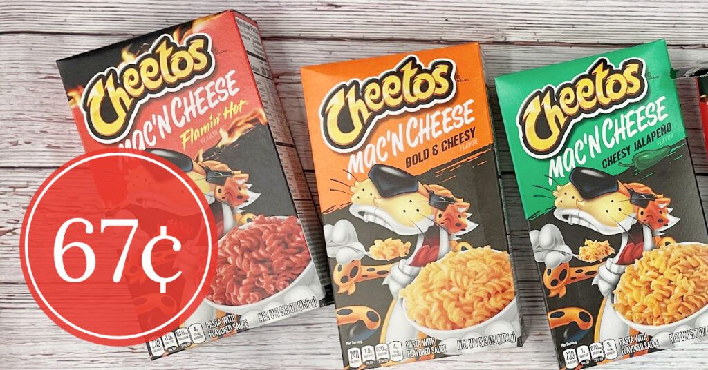 Cheetos Mac 'N Cheese Boxes are ONLY $0.67 at Kroger! - Kroger Krazy