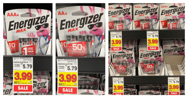 NEW Energizer Coupons! Pay as low as $2.49 for Batteries at Kroger ...