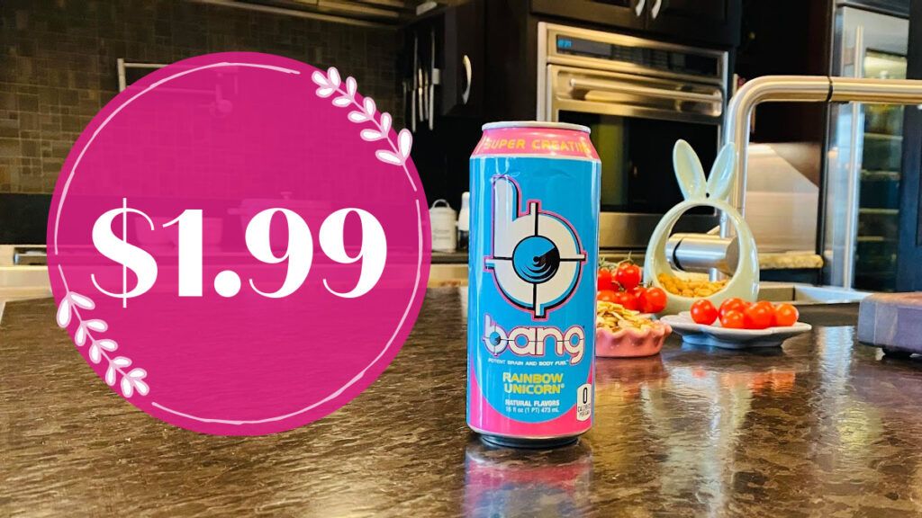 Bang Energy Drinks are 1.99 at Kroger! Kroger Krazy