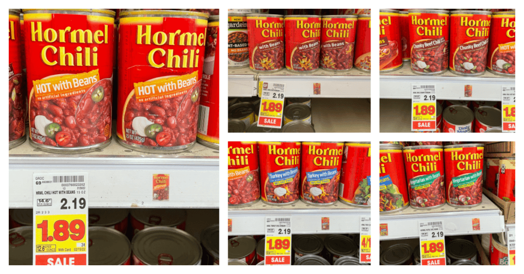 Hormel Coupons | Chili is $1.62 at Kroger! - Kroger Krazy