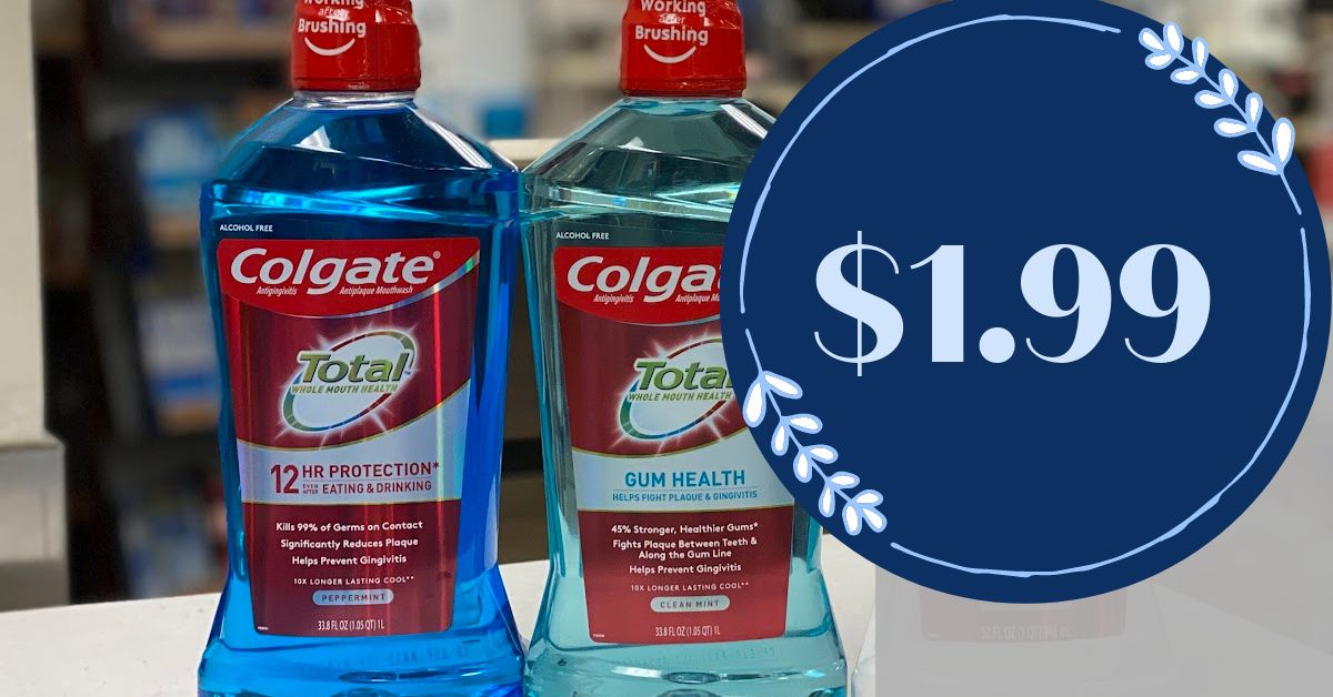 Colgate Total Mouthwash Kroger Krazy