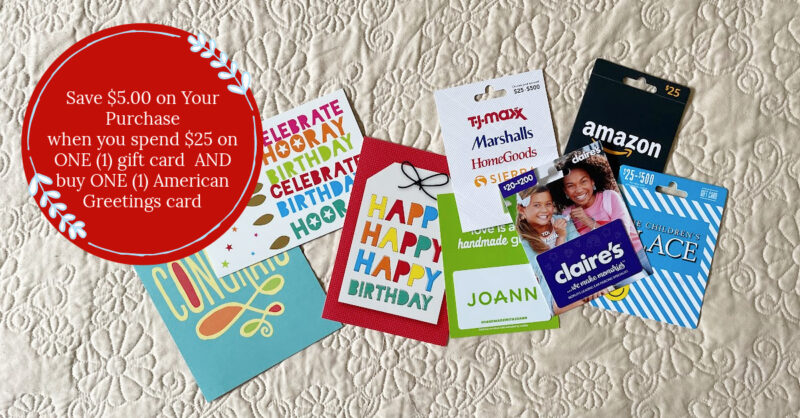 Gift Cards and American Greeting Cards Kroger Krazy