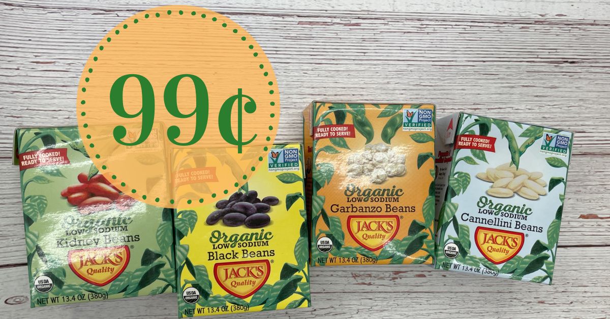 Jack's Quality Organic Beans Kroger Krazy