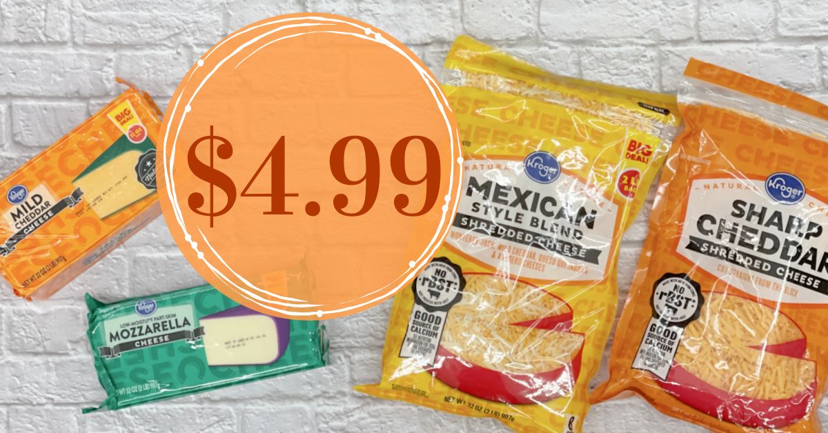 Kroger Cheese big packs kroger krazy