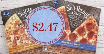 Kroger Self Rising Pizza Kroger Krazy