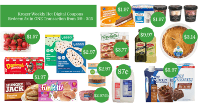 Kroger Weekly Hot Digital Coupons Kroger Krazy