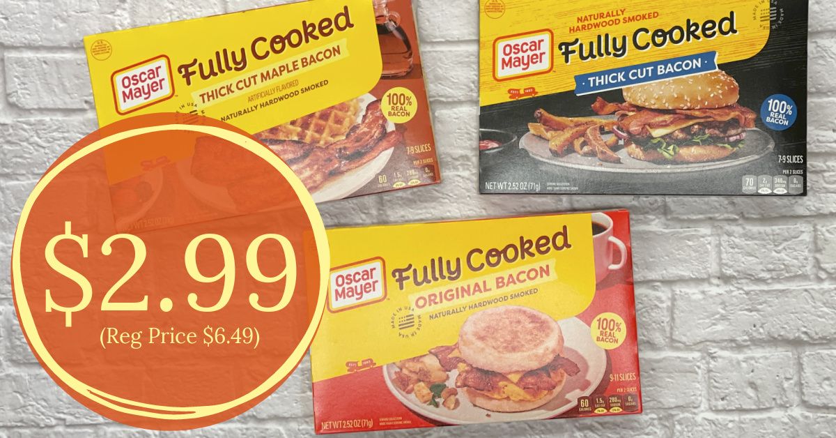 Oscar Mayer Fully Cooked Bacon Kroger Krazy