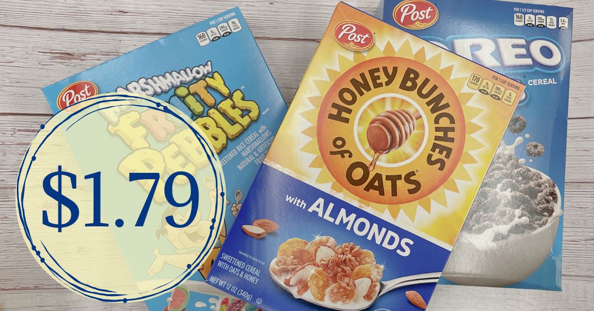 Post Cereals Kroger Krazy