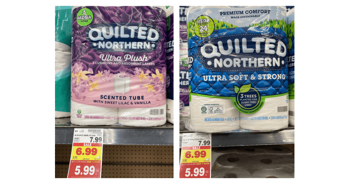 Quilted Northern kroger shelf image