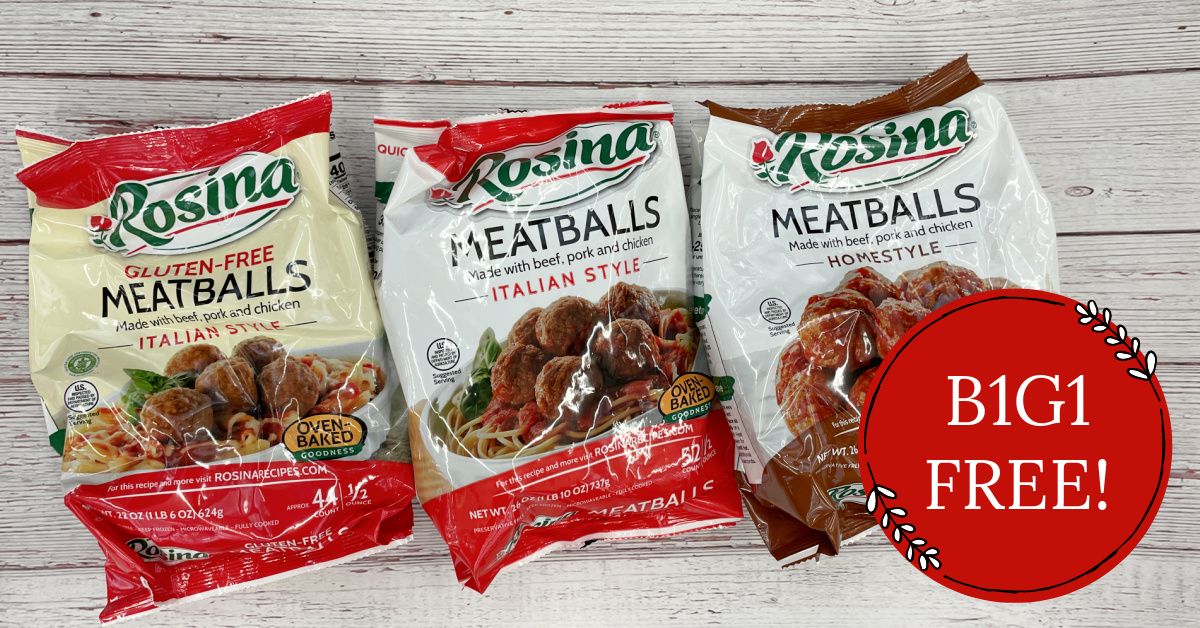 Rosina Meatballs Kroger Krazy