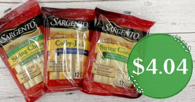 Sargento String Cheese Kroger Krazy