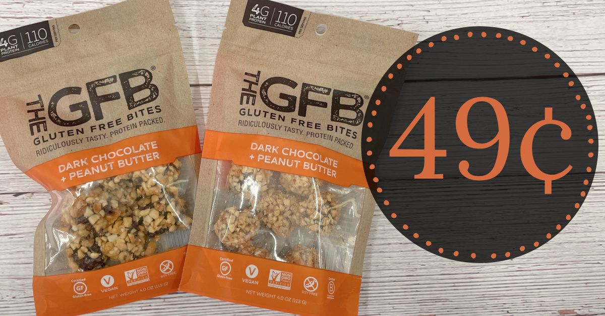 The GFB Gluten Free Protein Bites Kroger Krazy