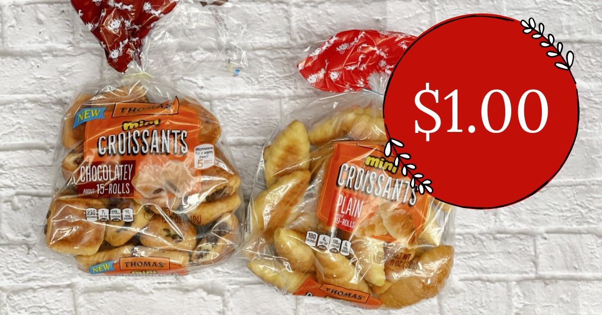 Thomas' Mini Croissants Kroger Krazy