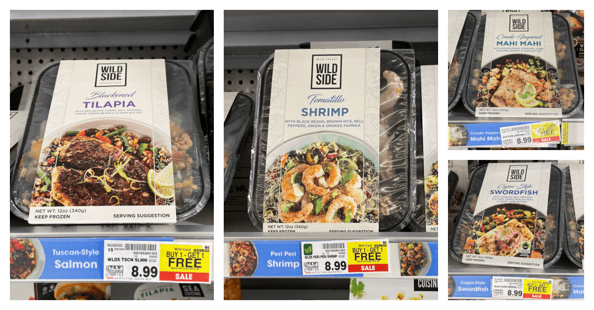 Wild Side Seafood Starter Kroger shelf image