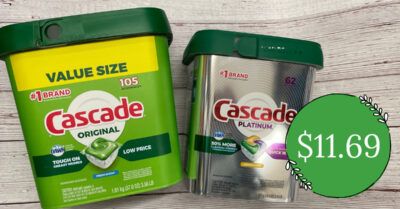 Cascade Dishwasher Tabs Kroger Krazy