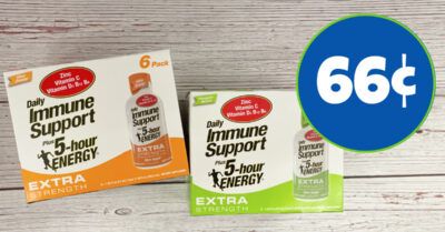 Daily Immune plus 5 hour energy kroger krazy