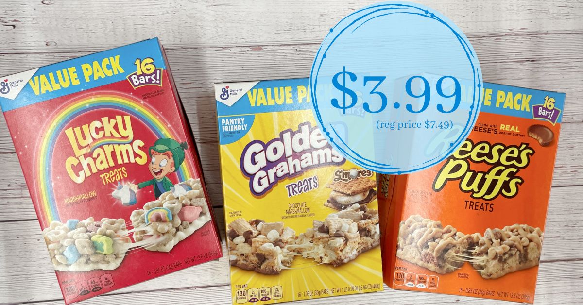 General Mills Value Pack Cereal Bars kroger krazy
