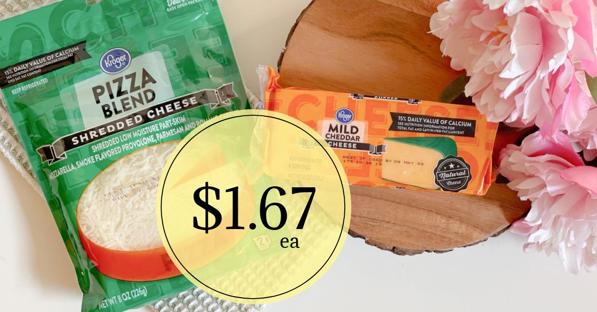 Kroger brand Cheese Kroger Krazy