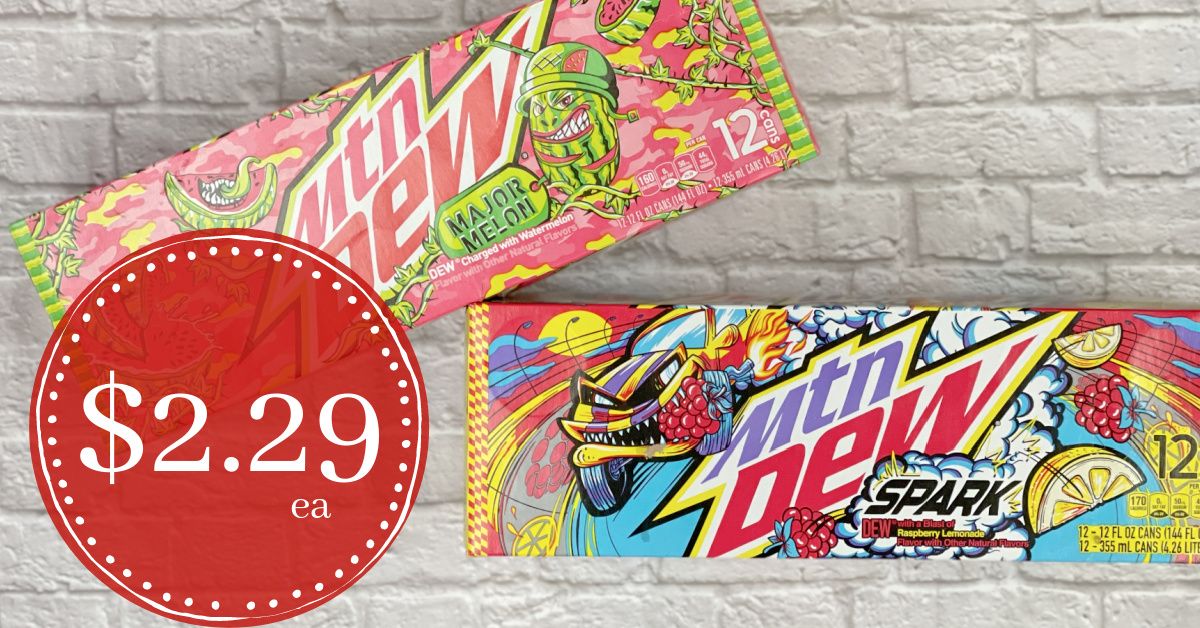 Mountain Dew Major Melon and Spark Kroger Krazy