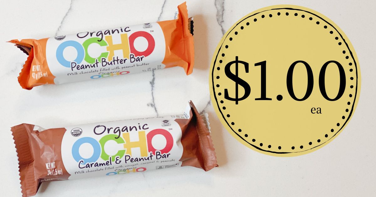 OCHO Organic Bars Kroger Krazy