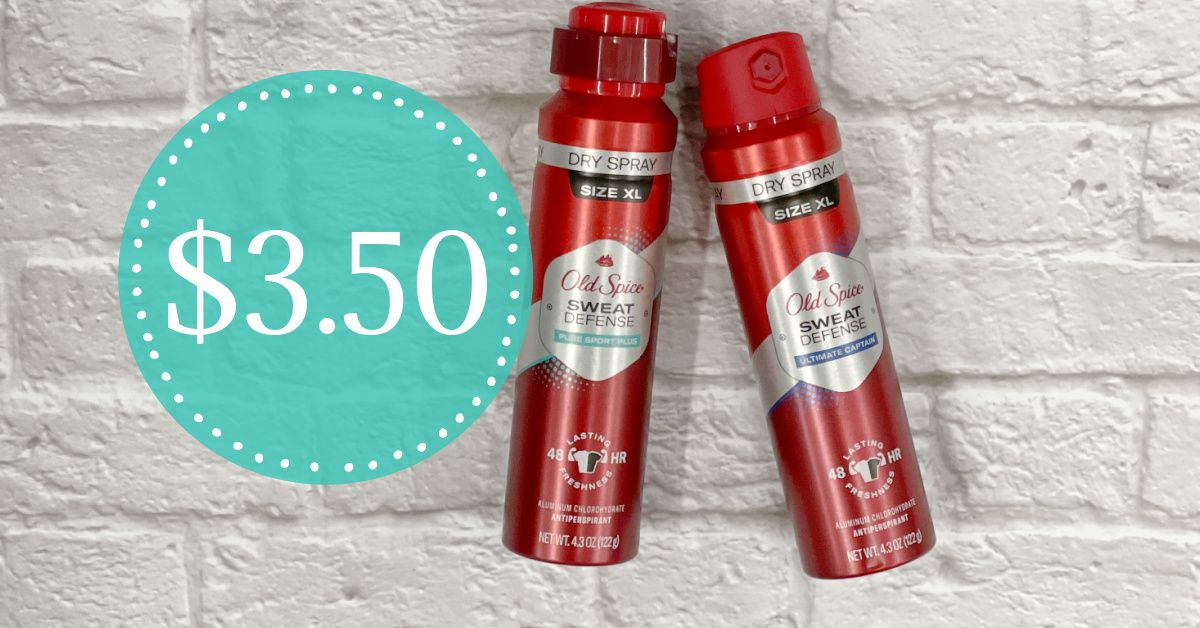 Old Spice Dry Sprays Kroger Krazy