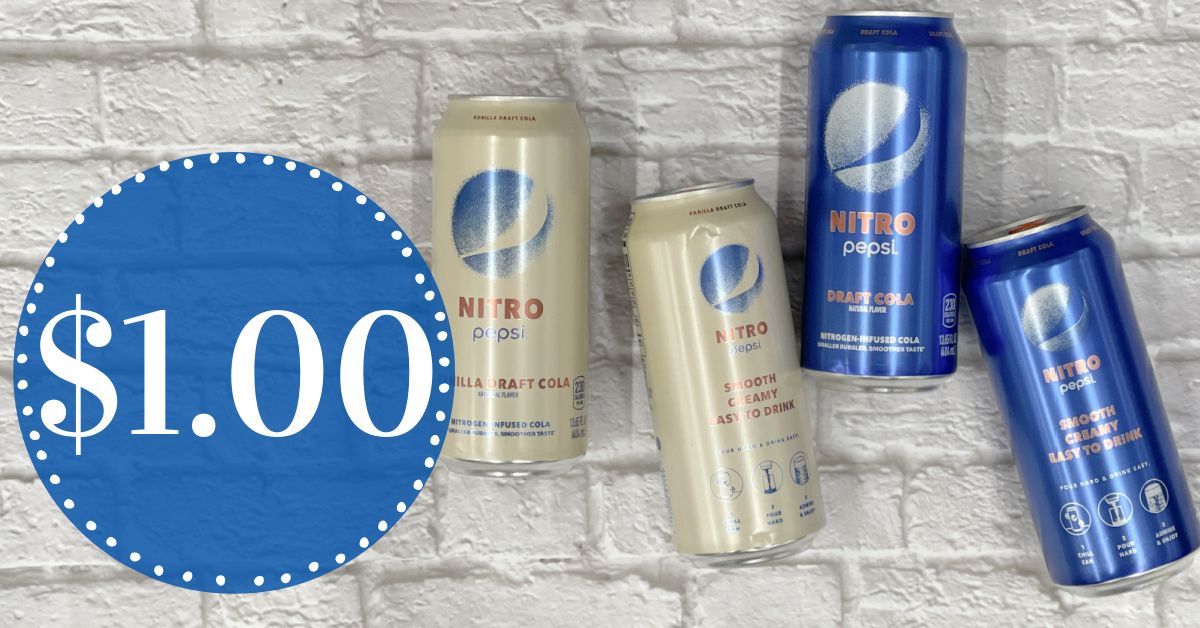 Pepsi Nitro items Kroger Krazy