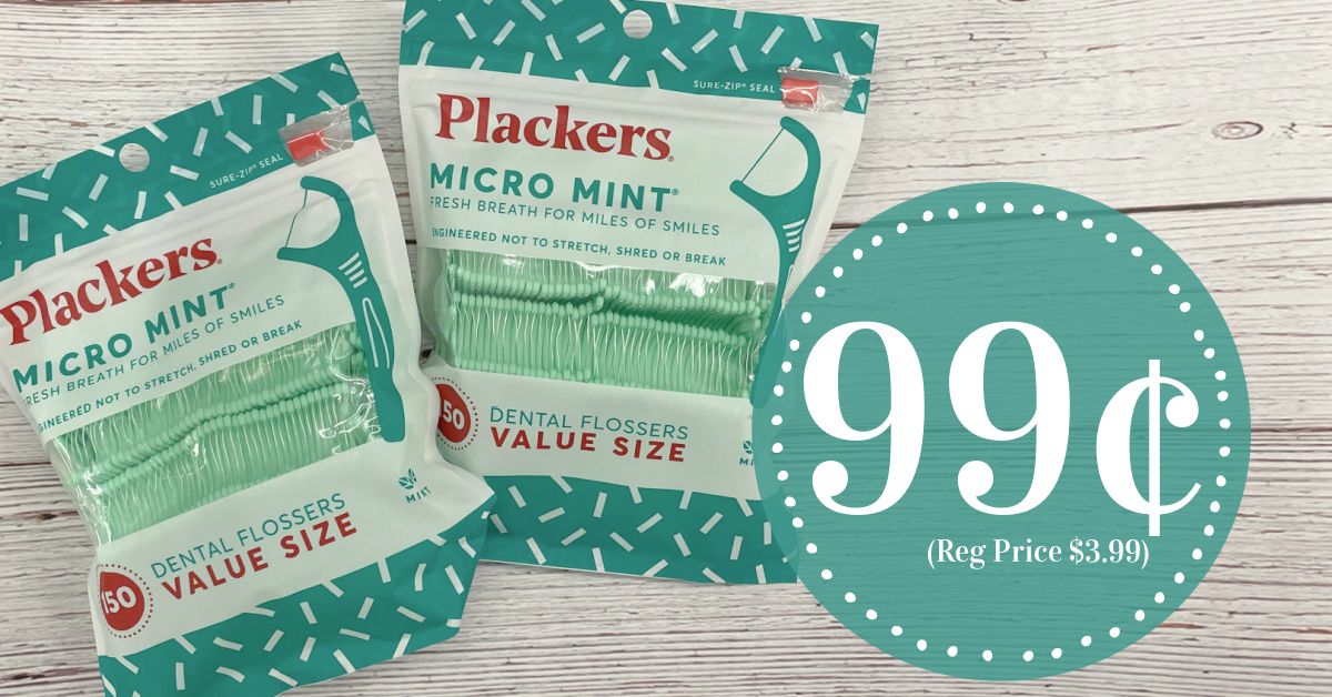 Plackers Dental Flossers Kroger Krazy