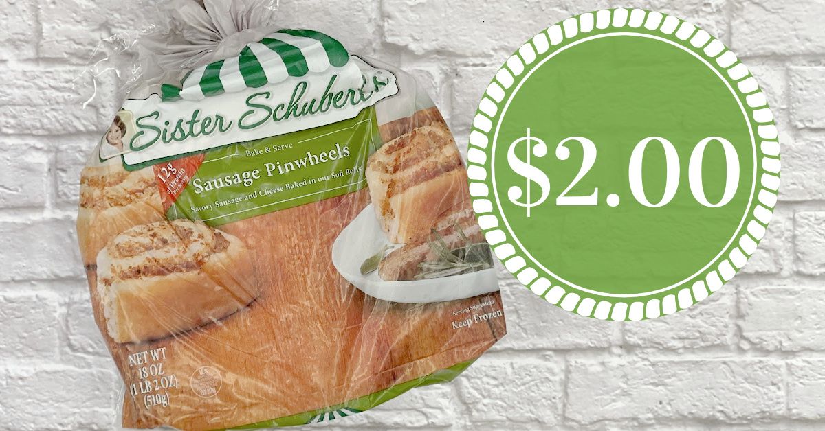 Sister Schubert's Sausage Pinwheels Kroger Krazy