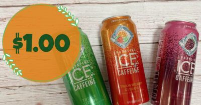 Sparkling Ice + Caffeine Water kroger krazy