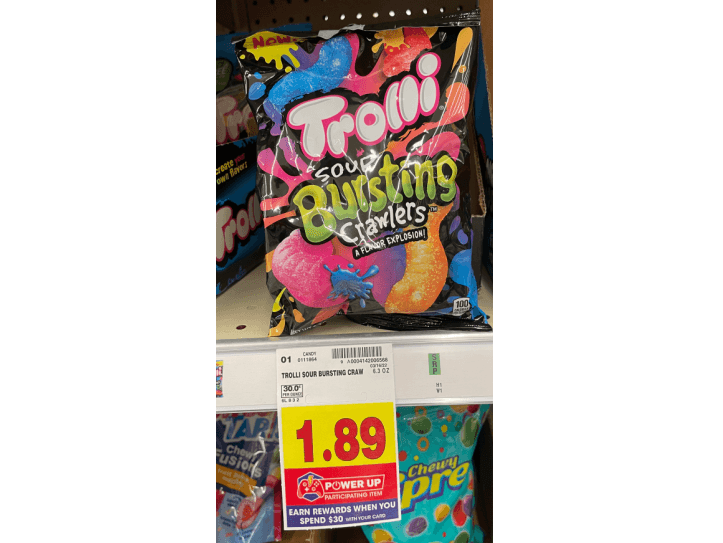 Trolli Sour Bursting Crawlers Kroger Shelf Image