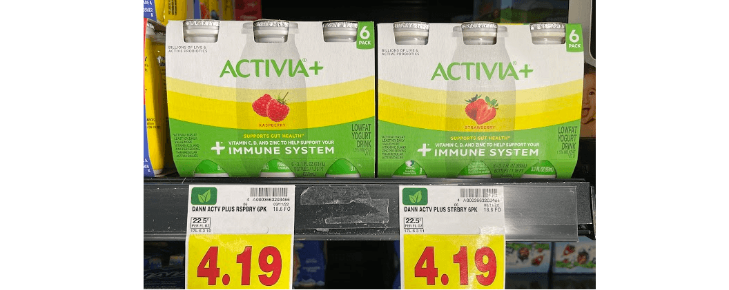 activia+ kroger shelf image