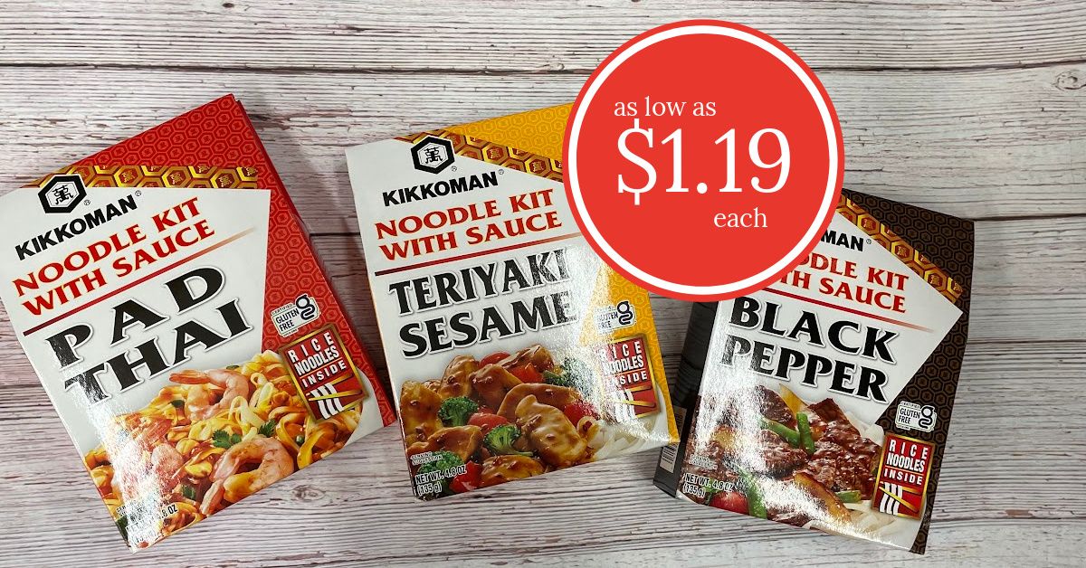 kikkoman noodle kit kroger krazy