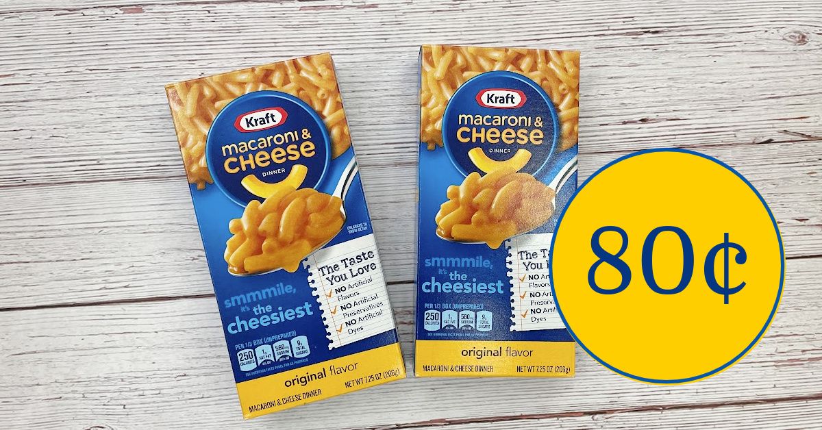 kraft macaroni & cheese kroger krazy