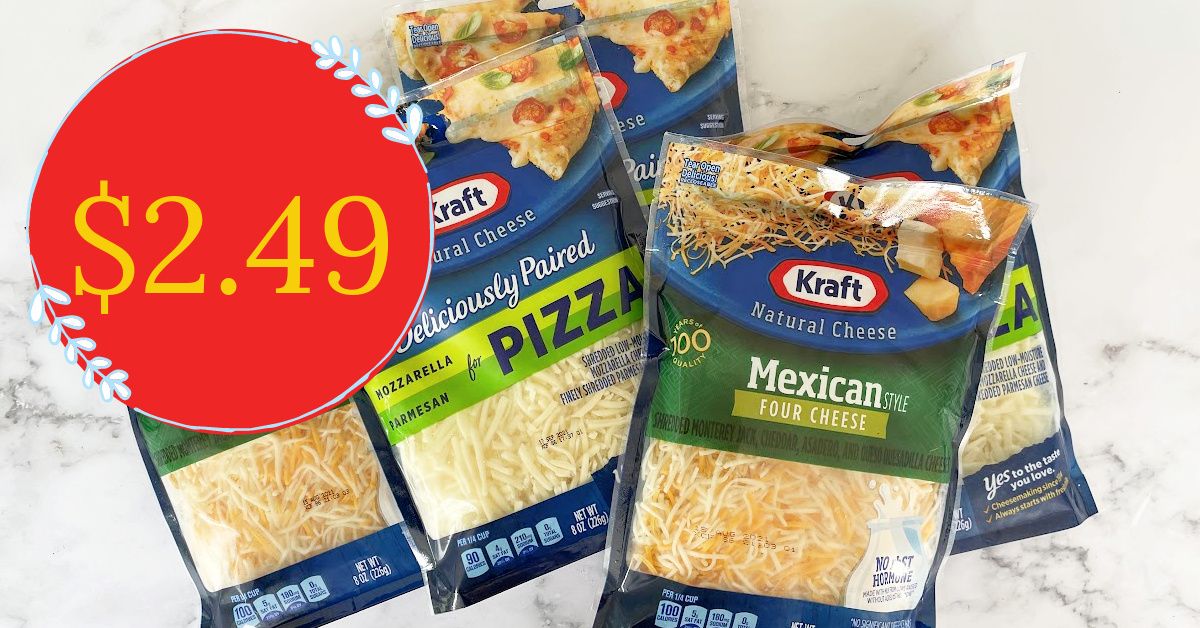 kraft shredded cheese kroger krazy