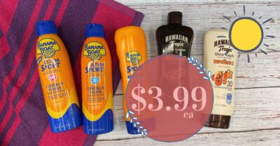 Hawaiian Tropic Banana Boat Kroger Krazy