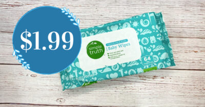 Simple Truth Baby wipes Kroger Krazy