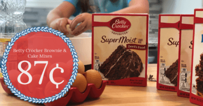 betty crocker baking mixes and brownies kroger krazy