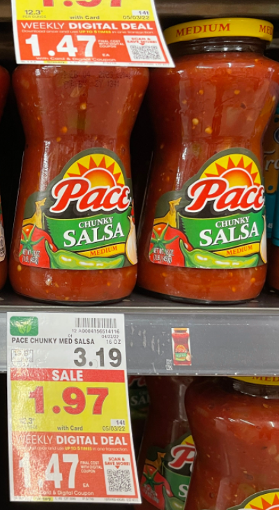 pace salsa kroger shelf image 1