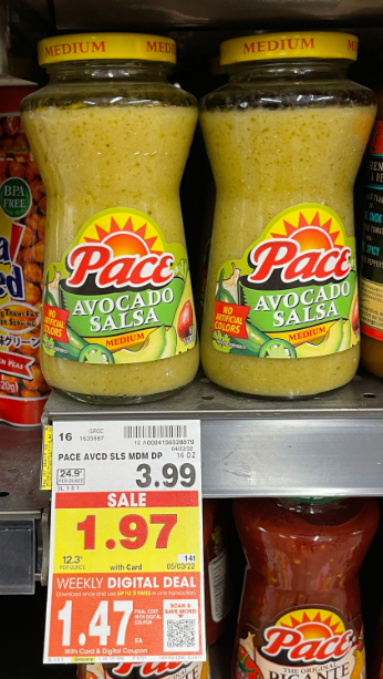 pace salsa kroger shelf image 2