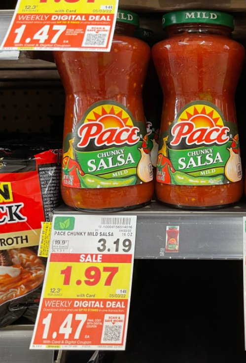 pace salsa kroger shelf image