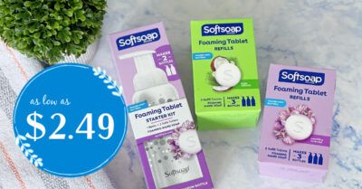 softsoap foaming tablet kroger krazy